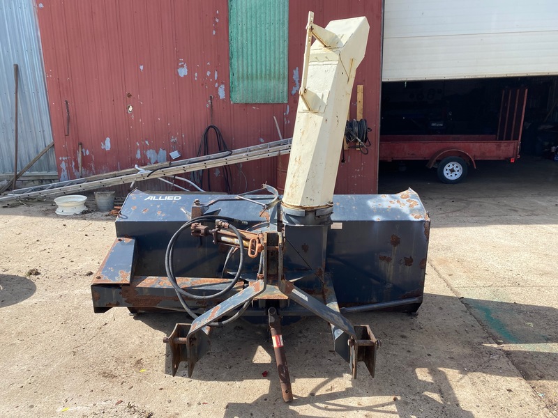 Snow Removal  Allied Snowblower - 7FT - w/ Hydraulic Chute Photo